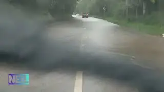 Driving the Skoda Pickup in the floods 🏴󠁧󠁢󠁳󠁣󠁴󠁿