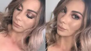 SIMPLE BRONZE EYE MAKEUP TUTORIAL | ANDREA MAREE