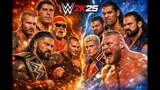 WWE 2K25 LIVE | Experience High Quality Gameplay with Full Entertainment