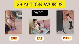 28 Action Words for kids | Action Verbs for kids | Kids Vocabulary #learning #english #fun