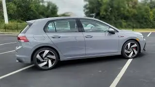 2024 VW Golf GTI S in Moonstone Gray!