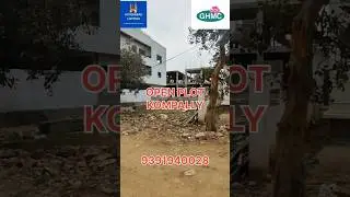 OPEN PLOT FOR SALE / KOMPALLY LOCATION/ CONTACT-9391940028