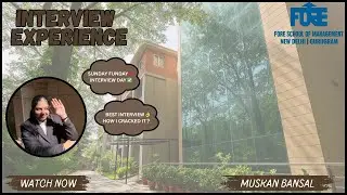FORE Interview Experience|Converted|MBA Admission|MBA Journey|MBA Interview|Extempore-PI|Questions
