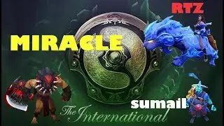 MIRACLE vs SUMAIL vs RTZ player perspective TI8 best moment