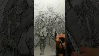 Somehow I sneak into my freetime. weekends. #Marvel #Comics #Drawing #MoonKnight #Pencil #Art