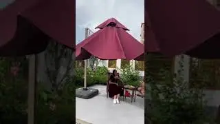 Multifunctional outdoor umbrella#furniture#shade#Roman umbrella