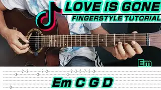 Love is gone - Slander ( Guitar Fingerstyle ) Tabs + Chords