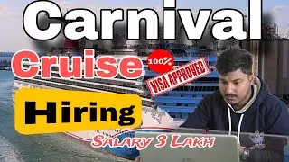 Carnival Cruise Line is Hiring Now | Cruise Ship Jobs 2025