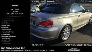 Used 2011 BMW 1 Series | L&S Automotive LLC, Plantsville, CT