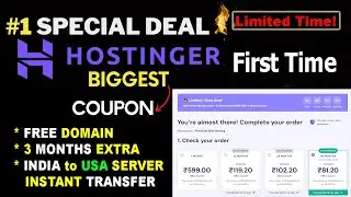 Copy of Hostinger Coupon Code 2026 | Hostinger promo code 2026