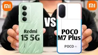 Redmi 15 5G vs Poco M7 Plus 5G | 🔋 Here is the Difference | Full Comparison |