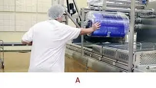 Ergonomischer Transport und Handling von Rollen mit Hovmand Hebeliften