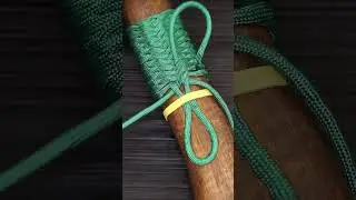 Axe Handle paracord wrap #shorts #paracord #handmade
