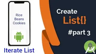 List {} (part 3) [Android Studio Tutorial] #codewithpatrick #androidstudiotutorial