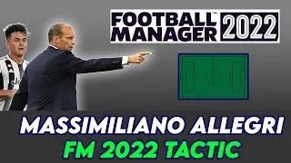 Тактика Массимилиано Аллегри &laquo;Ювентус FM 22&raquo; | 43 гола Дибалы | Football Manager 2022