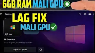 Gamehub Lite 5.3.3 Lag Fix for Mali GPU 🔥 Best Settings for Low End Device