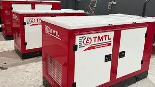 Double dhamaka 15kva Eicher Tmtl super silent refurbished dg with sound testing Raipur cg delivery 