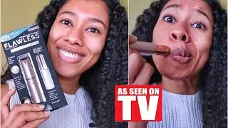 Flawless Women&rsquo;s Facial Hair Remover Review/Demo!