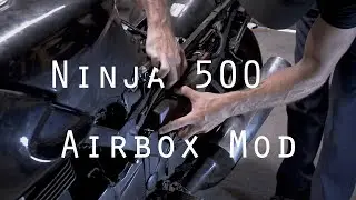 Ninja 500 (EX 500) Airbox Mod