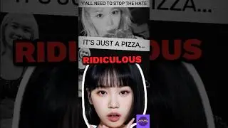LE SSERAFIM Kim Chaewon Faces Backlash Over Innocent Pizza Post: What's Behind the Hate? #kpopnews
