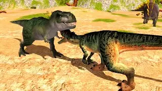 Dino Simulator Games 2021 - Allosaurus Simulator : Dinosaur Survival Battle 3D Gameplay #4