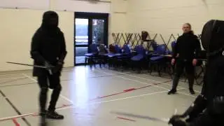 Andrew Rozycki (Cork Blademasters) vs Drichard (Irish School of Historical Combat)