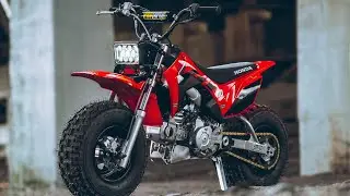 🤯  HONDA CRF110 BIG Wheel Build By A&J Cycles