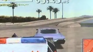 Driver 2 - Survival mode (Invincibility cheat activated) - 7th attempt - Back Las Vegas