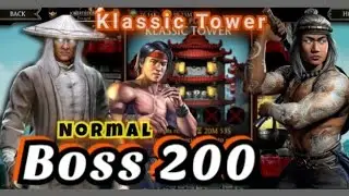 KLASSIC TOWER BOSS 200 REWARDS |MORTAL KOMBAT MOBILE