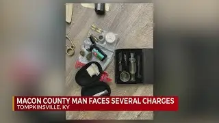Man charged after drugs found in Tompkinsville