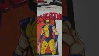 art of wolverine #marvel #art #fanart #comics #xmen97 #xmen #deadpool3 #copic