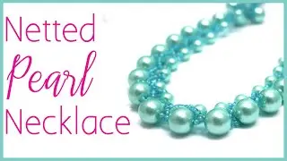 Netted Pearl Necklace