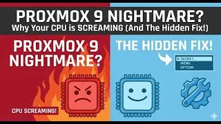 Кошмар с PROXMOX 9? Почему ваш процессор кричит (и скрытое решение!)