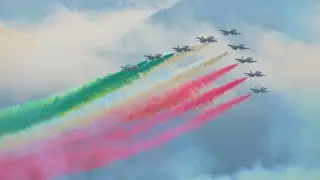 Frecce Tricolori - Italian National Aerobatic Formation - Airpower 2019