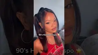 90&rsquo;s hairstyle 🫶🏼 @tresemme #hairtutorial #grwm #90s #videovixen