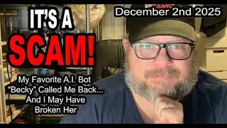 ЭТО ОБМАН! РАСХОДЫ НА ПОХОРОНЫ! Мой любимый ИИ-бот &laquo;Бекки&raquo; перезвонил, и, возможно, я её сломал.