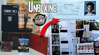 Jill Figure & Art Book Details | RESIDENT EVIL 3 REMAKE Collector's Edition UNBOXING