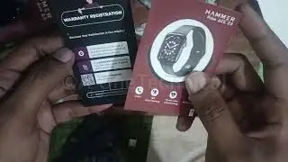 Hammer Plus Ace 2.0 Bluetooth Calling Smartwatch with Biggest 1.83inc Display Unboxing