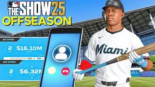 OFFSEASON! I'm HYPED for our New Players - MLB The Show 25 Marlins Franchise | 14