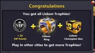 Getting a ring in Lisbon!!!! 8 ball pool gameplay #6