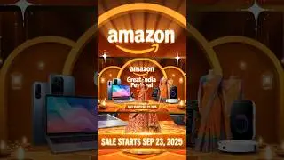 Amazon Great India Sale! September 23,2025 !Biggest Amazon Sale of the Year...