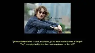 WATCHING THE WHEELS. John Lennon. (Letra en espa&ntilde;ol e ingl&eacute;s)