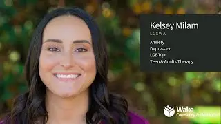 Kelsey Milam - Teen, Adults, Anxiety, Depression, LGBTQ+ Friendly Therapist In Raleigh, NC