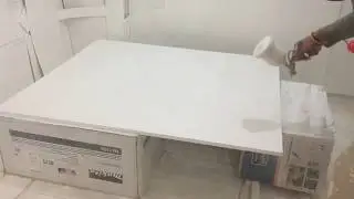 Çam masif Ahşap boyama (tabanca ile püskürtme)