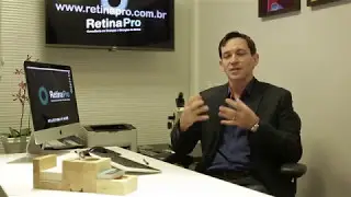 Dr.  Alexandre Rosa explica o conceito da RetinaPro, um centro de excel&ecirc;ncia