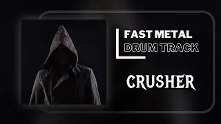 Slamming Fast Metal Drum Track