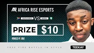 SA VS NIGERIA  | DAY 5  Knockout | AFRICA RISE ESPORTS | LIVE