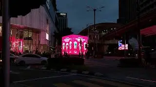Bukit Bintang Kuala Lumpur Lot 10 Giant Cube DOOH Advertising Malaysia Digital Outdoor Advertising