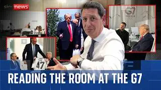 Trump and the other G7 leaders: What their body language reveals