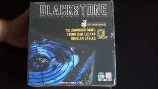 UNBOXING: Raidmax Blackstone series RX-700 AC 700W Power Supply